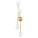 Vintage Brass Astro Wall Sconce 6.75" by Corbett Lighting
