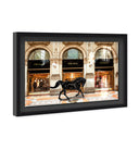 Royal Shopping in Italy - Displayed in a shadowbox