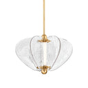 Vintage Brass Freya Chandelier 30.5" by Corbett Lighting, view 8