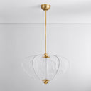 Vintage Brass Freya Chandelier 30.5" by Corbett Lighting, view 5