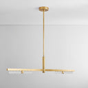 Vintage Brass Annecy Linear 6.25" by Corbett Lighting, view 3