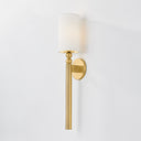 Aged Brass Lakeport Wall Sconce 4.75" by Hudson Valley, view 3