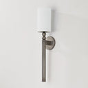 Vintage Pewter Lakeport Wall Sconce 4.75" by Hudson Valley, view 2