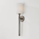Vintage Pewter Lakeport Wall Sconce 4.75" by Hudson Valley, view 4