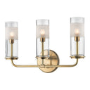 Aged Brass Wentworth Bath And Vanity 16.25" by Hudson Valley