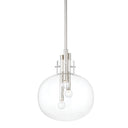 Polished Nickel Hempstead Pendant 13.75" by Hudson Valley