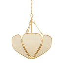 Vintage Gold Leaf Bayville Pendant 20" by Hudson Valley