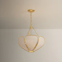 Vintage Gold Leaf Bayville Pendant 20" by Hudson Valley, view 2