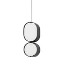 Soft White Opal Chandelier 50" by Corbett Lighting, view 7