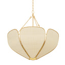Vintage Gold Leaf Bayville Pendant 31.75" by Hudson Valley