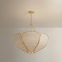 Vintage Gold Leaf Bayville Pendant 31.75" by Hudson Valley, view 5