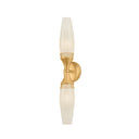 Vintage Gold Leaf Pennebrook Wall Sconce 4.75" by Hudson Valley