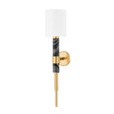 Vintage Brass Solstice Wall Sconce 6.5" by Corbett Lighting