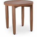 Maui Aluminum Outdoor Patio End Table - Natural