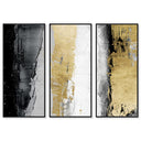 Envision and Elevate Gold Triptych