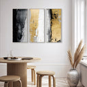 Envision and Elevate Gold Triptych