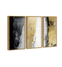 Envision and Elevate Gold Triptych