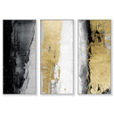 Envision and Elevate Gold Triptych