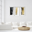Envision and Elevate Gold Triptych