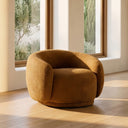 Andrew - Modern Orange Fabric Sofa Set