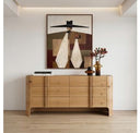 Newhart - Modern Natural Oak Nightstand