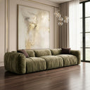 Siegal - Modern Olive Green Fabric Sofa