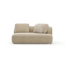 Sasso Raf Loveseat - Oatmeal by Caracole