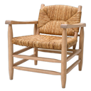 Woven Seagrass Lounge Armchair Elliott