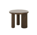 Strauss - Contemporary Brown Ash Round Nesting Table Set