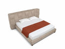 McKamey - Modern Beige Fabric Bed