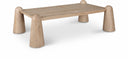 Wyndham Solid Wood And Oak Veneer Coffee Table - Natural