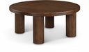 Hayden Solid Wood And Oak Veneer Coffee Table - Brown