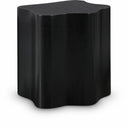 Zaire Solid Wood And Veneer End / Side Table - Black