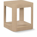 Reeves Solid Wood And Veneer End / Side Table - Natural