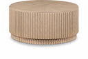 Ronin Solid Wood And Oak Veneer Coffee Table - Natural