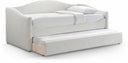 Arlo Boucle Fabric Upholstered Twin Daybed - Cream