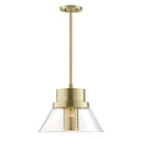 Aged Brass Paoli Pendant 15.75" by Hudson Valley