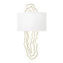 Vintage Gold Leaf 5Th Avenue Wall Sconce 14" by Corbett Lighting