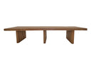 Lars 75" Outdoor Coffee Table Natural, view 3