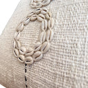 Natural Pillow w/ Shells, view 3
