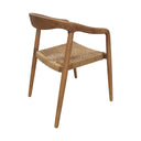 Saben Rattan Outdoor Dining Arm Chair, view 5