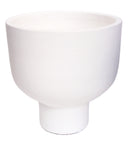 Corfu Planter Low White