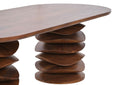 Tor 94" Dining Table Medium Brown, view 3