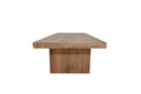 Lars 75" Outdoor Coffee Table Natural, view 4