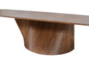 Riva Dining Table Medium Brown, view 7