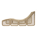 Amalfi Outdoor Sun Lounger, view 4