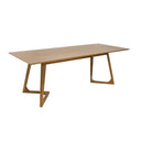 Miles 89" Teak Dining Table, view 2