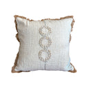 Natural Pillow w/ Shells