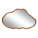 Fluid Freeform Teak Mirror