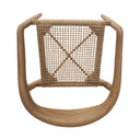 Saben Rattan Outdoor Dining Arm Chair, view 7